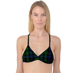 Abercrombie Tartan Reversible Tri Bikini Top