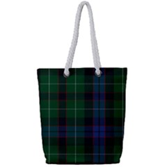 Abercrombie Tartan Full Print Rope Handle Tote (small) by impacteesstreetwearfour