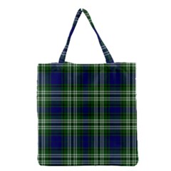 Tweedside District Tartan Grocery Tote Bag by impacteesstreetwearfour