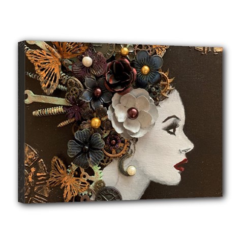 Mechanical Beauty  Canvas 16  X 12  (stretched)