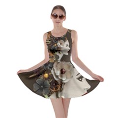 Mechanical Beauty  Skater Dress by CKArtCreations