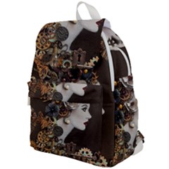 Mechanical Beauty  Top Flap Backpack by CKArtCreations