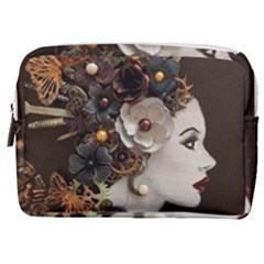 Mechanical Beauty  Make Up Pouch (medium) by CKArtCreations