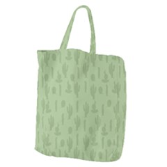 Cactus Pattern Giant Grocery Tote by Valentinaart