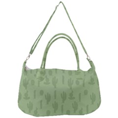 Cactus Pattern Removal Strap Handbag by Valentinaart