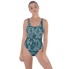 Doodle Pattern Bring Sexy Back Swimsuit by Valentinaart