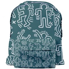 Doodle Pattern Giant Full Print Backpack by Valentinaart