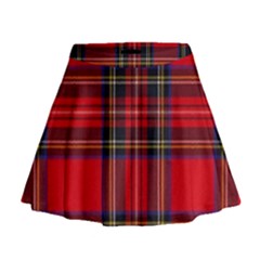 Royal Stewart Tartan Mini Flare Skirt by impacteesstreetwearfour