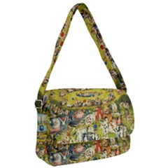 Hieronymus Bosch The Garden Of Earthly Delights Courier Bag by impacteesstreetwearthree