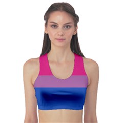 Bisexual Pride Flag Bi Lgbtq Flag Sports Bra