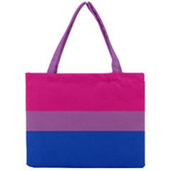 Bisexual Pride Flag Bi Lgbtq Flag Mini Tote Bag by lgbtnation