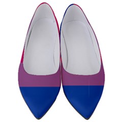 Bisexual Pride Flag Bi Lgbtq Flag Women s Low Heels by lgbtnation