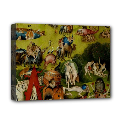 Hieronymus Bosch The Garden Of Earthly Delights (closeup) 3 Deluxe Canvas 16  X 12  (stretched) 