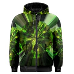 Emerald Men s Zipper Hoodie by 5dwizard