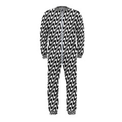 Insomnia - Black & White Stripes Onepiece Jumpsuit (kids) by WensdaiAmbrose