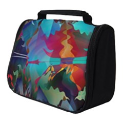 Background Sci Fi Fantasy Colorful Full Print Travel Pouch (small) by Pakrebo