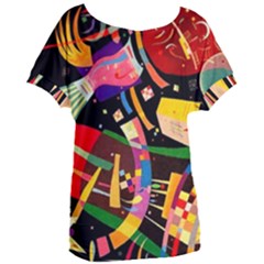 Kandinsky Composition X Women s Oversized Tee by impacteesstreetwearthree