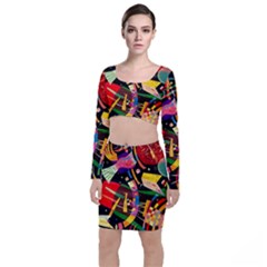 Kandinsky Composition X Top And Skirt Sets by impacteesstreetwearthree