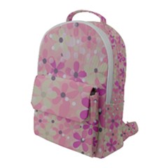 Background Floral Non Seamless Flap Pocket Backpack (large) by Pakrebo