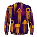 Background Pattern Non Seamless Men s Sweatshirt View2