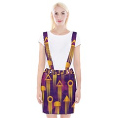 Background Pattern Non Seamless Braces Suspender Skirt