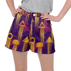 Background Pattern Non Seamless Ripstop Shorts