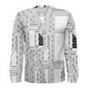 New Technology Men s Long Sleeve Tee View2