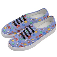 Crabs Pattern Women s Classic Low Top Sneakers by Valentinaart