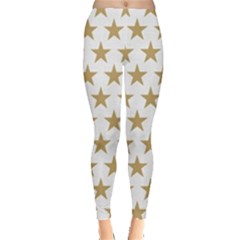 Gold Star Leggings  by WensdaiAmbrose