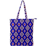 NR-7 COLORFUL Double Zip Up Tote Bag