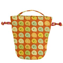 Snails Shell Drawstring Bucket Bag by WensdaiAmbrose