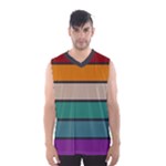 rainbow Men s Basketball Tank Top