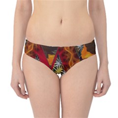 Sunflower Collage Hipster Bikini Bottoms by bloomingvinedesign