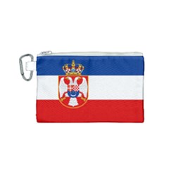 Naval Ensign Of Kingdom Of Yugoslavia, 1932-1939 Canvas Cosmetic Bag (small)