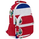 National Flag of Costa Rica Rounded Multi Pocket Backpack View2