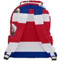 National Flag of Costa Rica Rounded Multi Pocket Backpack View3