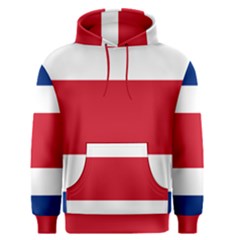 National Flag Of Costa Rica Men s Pullover Hoodie by abbeyz71