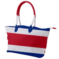 National Flag Of Costa Rica Canvas Shoulder Bag by abbeyz71