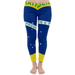 National Seal Of Brazil Classic Winter Leggings by abbeyz71