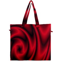 Background Red Color Swirl Canvas Travel Bag