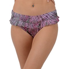 Fineleaf Japanese Maple In April Frill Bikini Bottom by Riverwoman