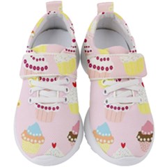 Eat Cupcakes Kids  Velcro Strap Shoes by WensdaiAmbrose