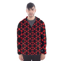 Pattern Seamless Texture Design Men s Hooded Windbreaker by Nexatart