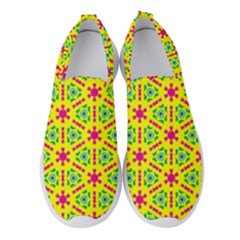 Pattern Texture Seamless Modern Women s Slip On Sneakers