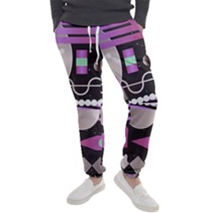 Background Abstract Geometric Men s Jogger Sweatpants by Nexatart