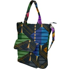 Background Colors Non Seamless Shoulder Tote Bag