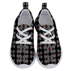 Pattern Black Background Texture Running Shoes