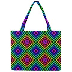 Pattern Rainbow Colors Rainbow Mini Tote Bag by Nexatart