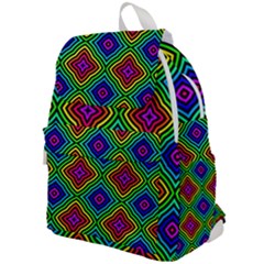 Pattern Rainbow Colors Rainbow Top Flap Backpack