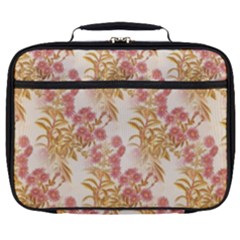 Scrapbook Floral Decorative Vintage Full Print Lunch Bag